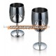 stainless steel wine glass