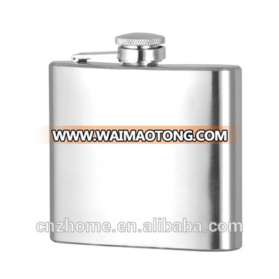 7oz Stainless Steel Hip Flask with laser engraving logo